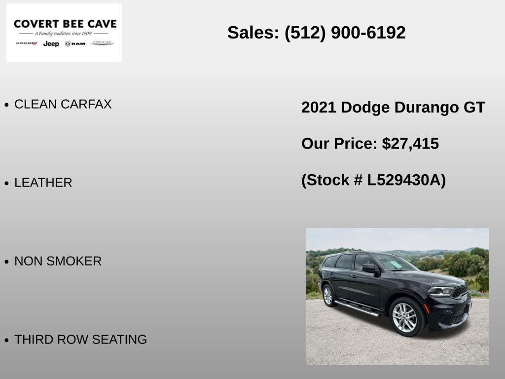 2021 Dodge Durango GT