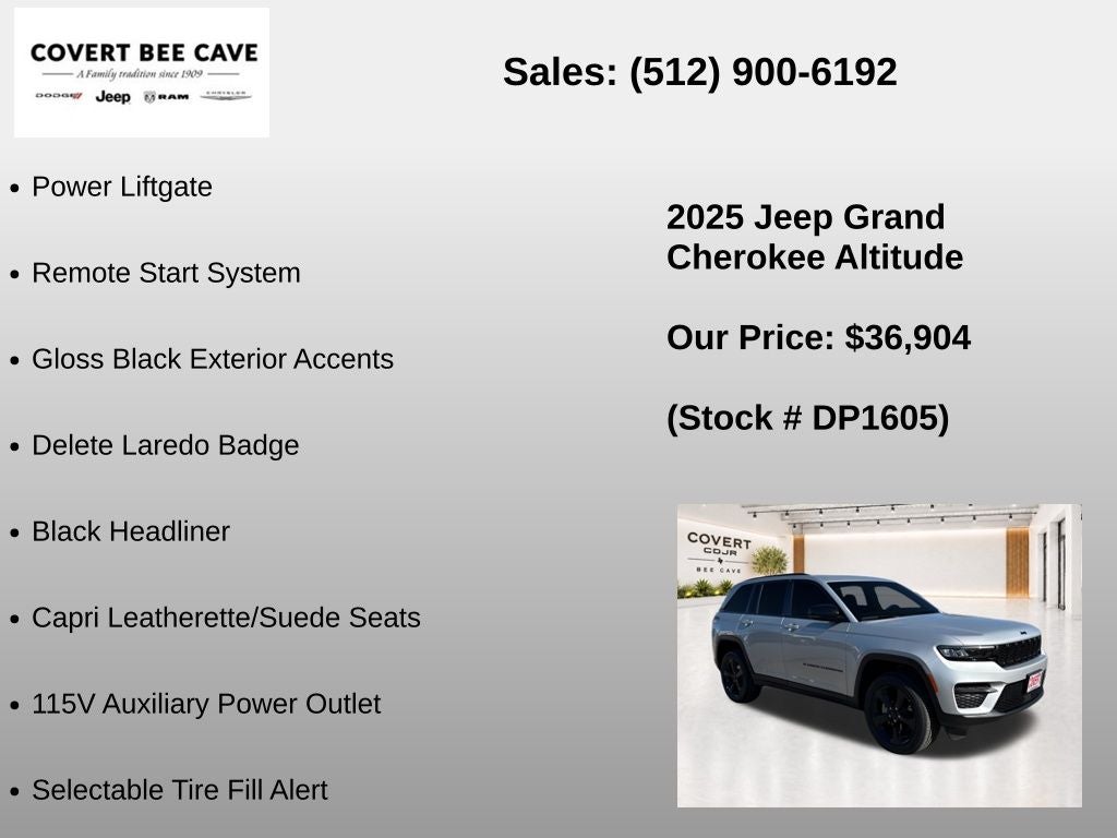 2025 Jeep Grand Cherokee Altitude