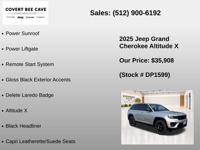 2025 Jeep Grand Cherokee Altitude X