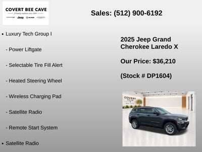 2025 Jeep Grand Cherokee Laredo X