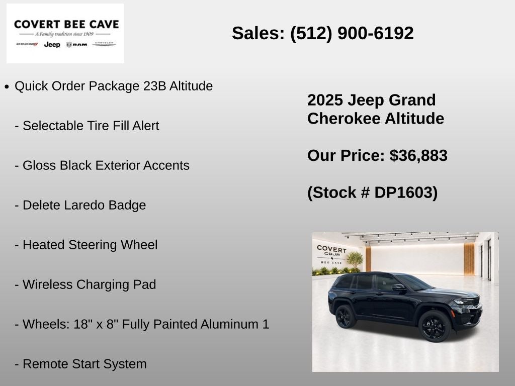 2025 Jeep Grand Cherokee Altitude