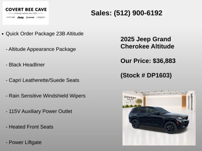 2025 Jeep Grand Cherokee Altitude