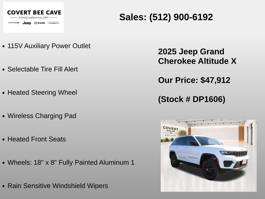 2025 Jeep Grand Cherokee Altitude X AEV