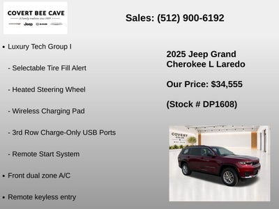 2025 Jeep Grand Cherokee L Laredo