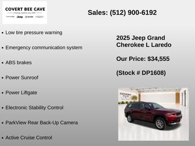 2025 Jeep Grand Cherokee L Laredo