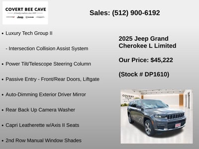 2025 Jeep Grand Cherokee L Limited