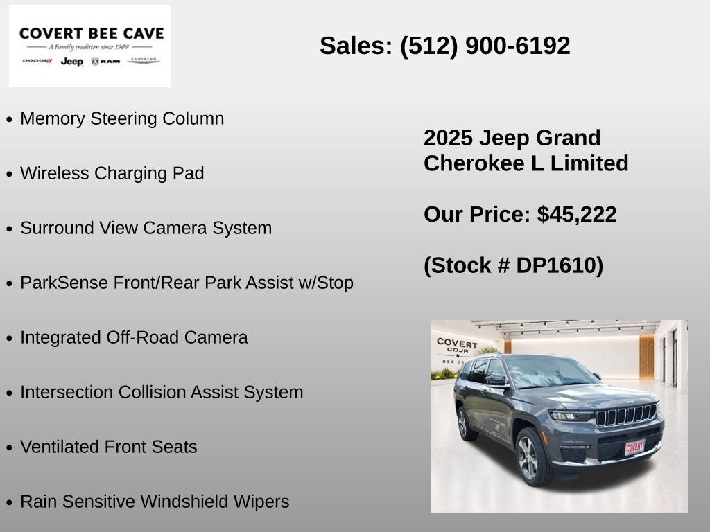 2025 Jeep Grand Cherokee L Limited
