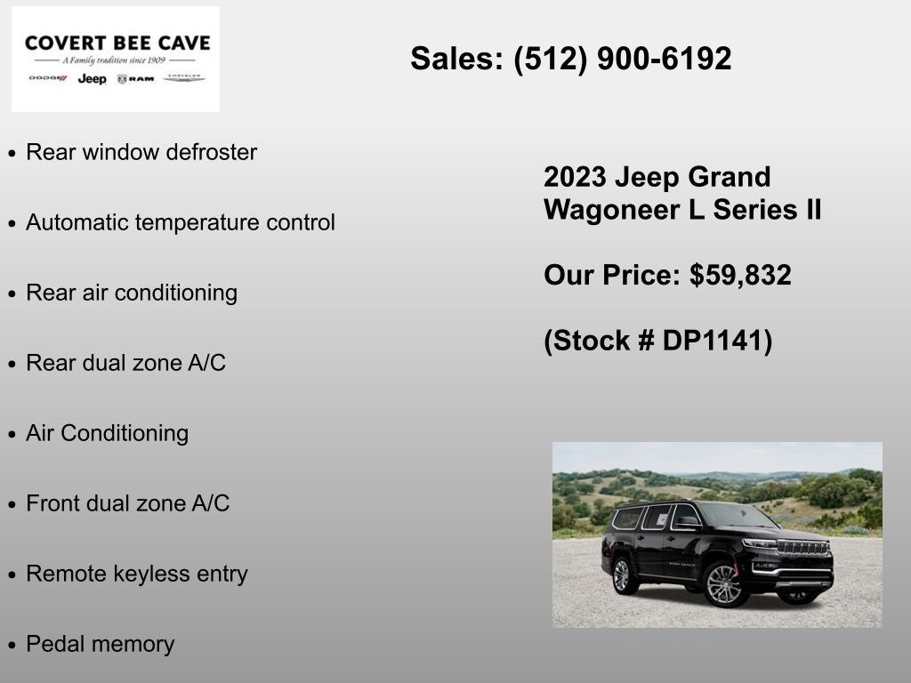 2023 Jeep Grand Wagoneer L Series II