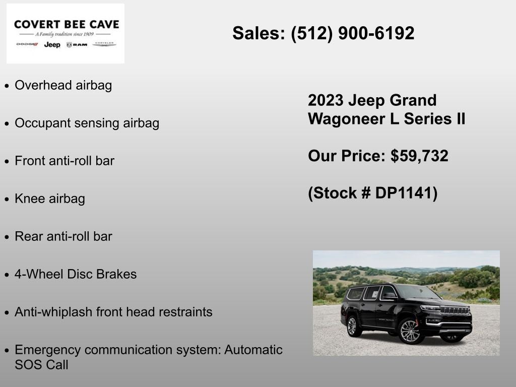 2023 Jeep Grand Wagoneer L Series II