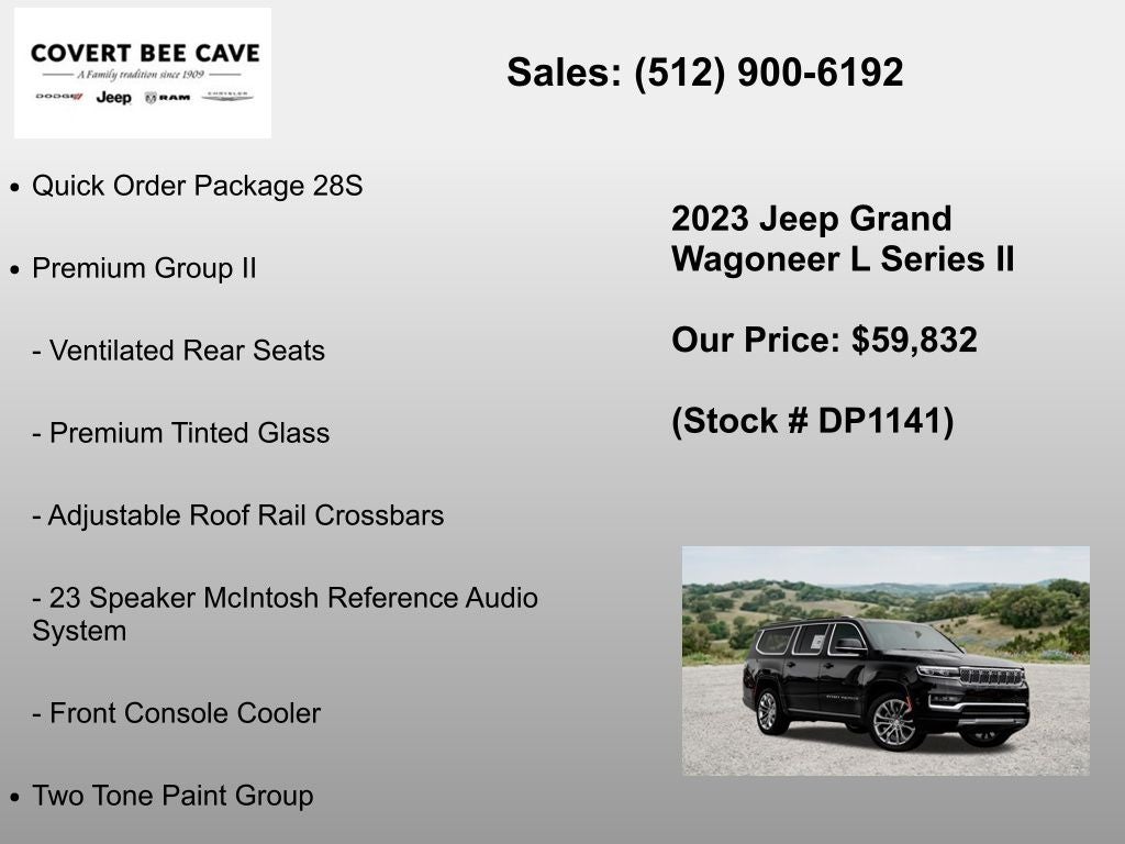 2023 Jeep Grand Wagoneer L Series II