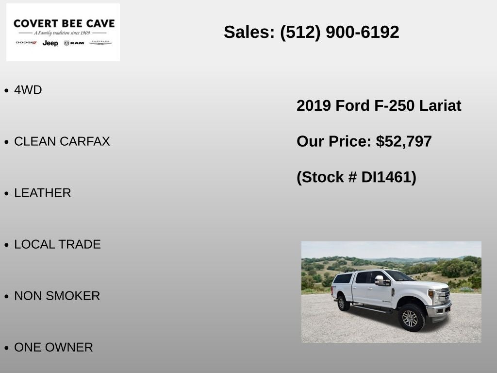 2019 Ford F-250SD Lariat
