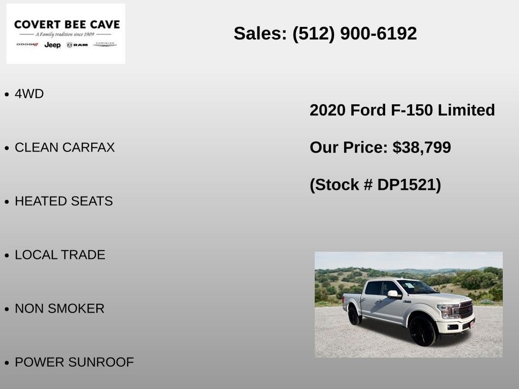 2020 Ford F-150 Limited