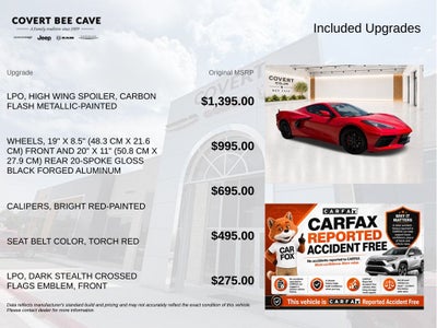 2026 Chevrolet Corvette Stingray 1LT