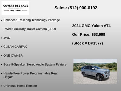 2024 GMC Yukon AT4