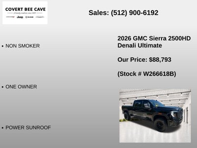 2026 GMC Sierra 2500HD Denali Ultimate