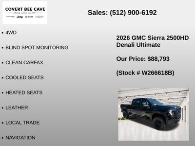 2026 GMC Sierra 2500HD Denali Ultimate