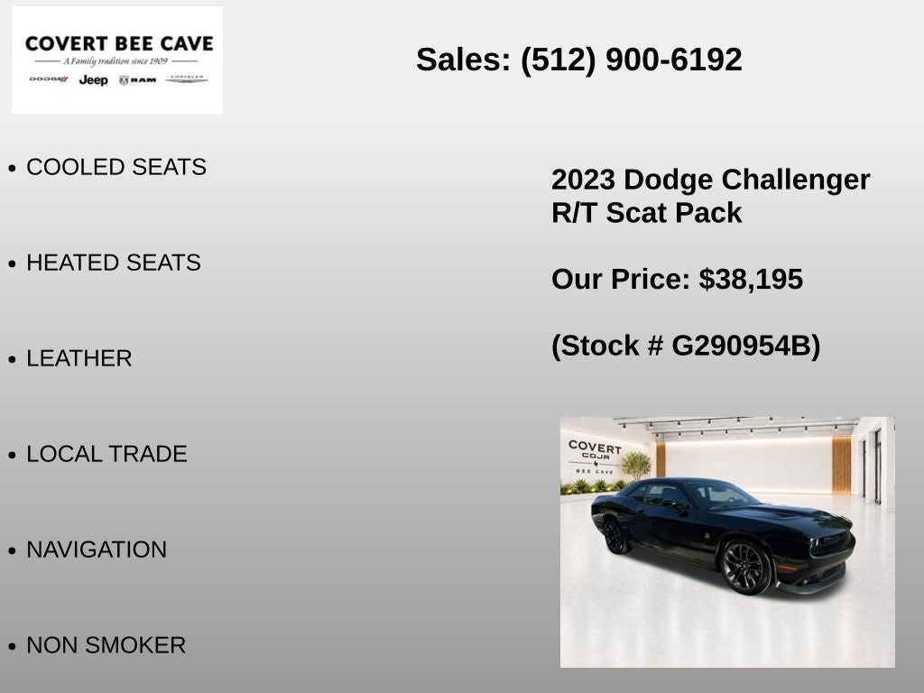 2023 Dodge Challenger R/T Scat Pack