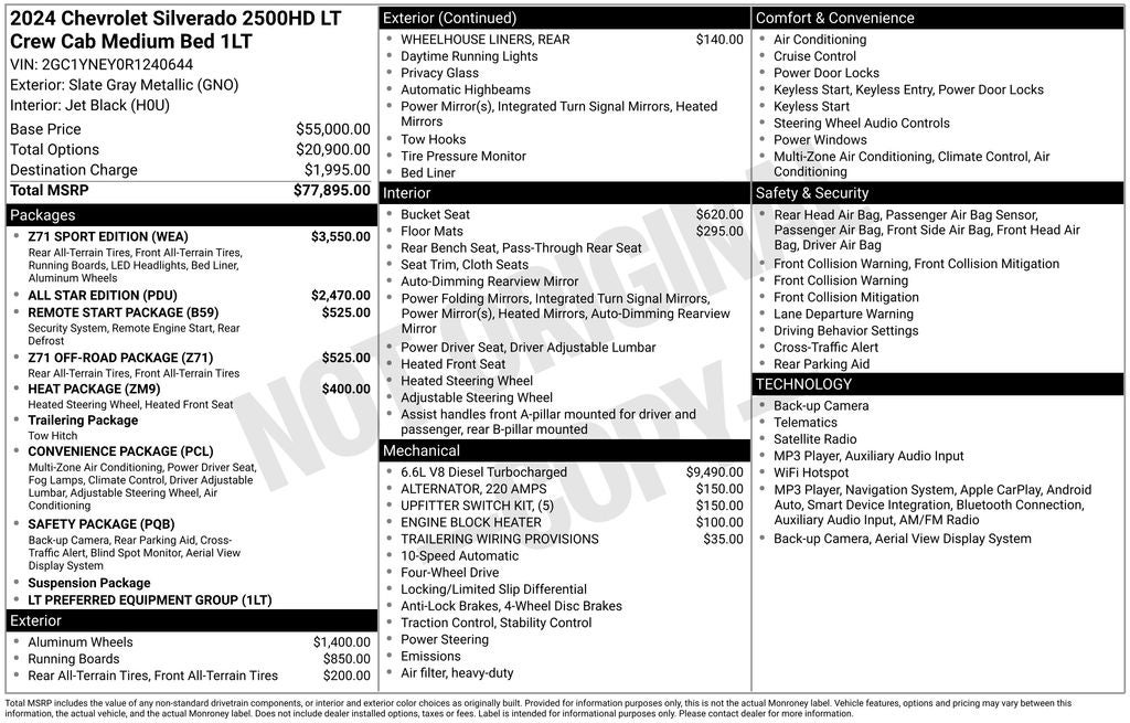 2024 Chevrolet Silverado 2500HD LT