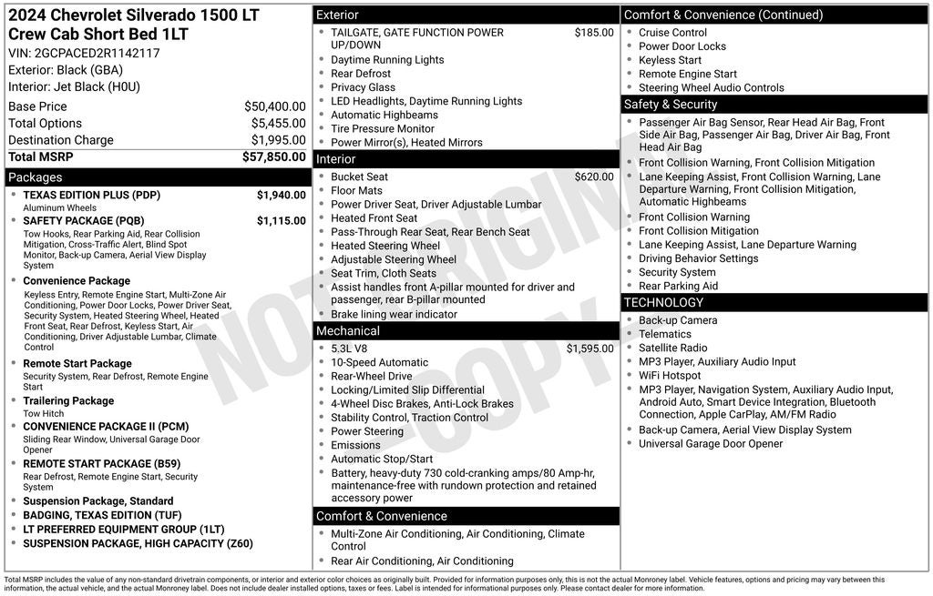 2024 Chevrolet Silverado 1500 LT