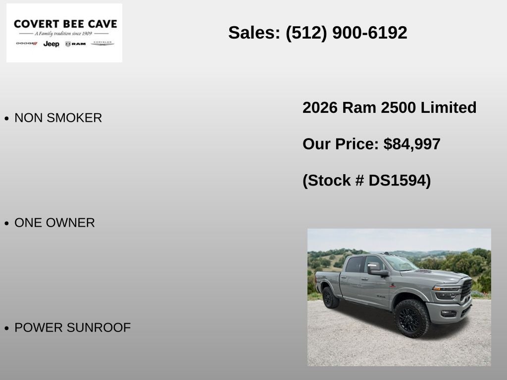 2026 RAM 2500 Limited