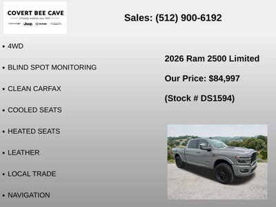 2026 RAM 2500 Limited