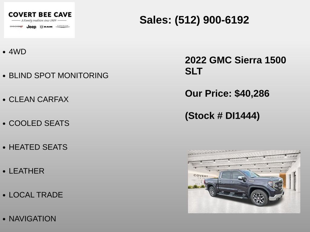 2022 GMC Sierra 1500 SLT