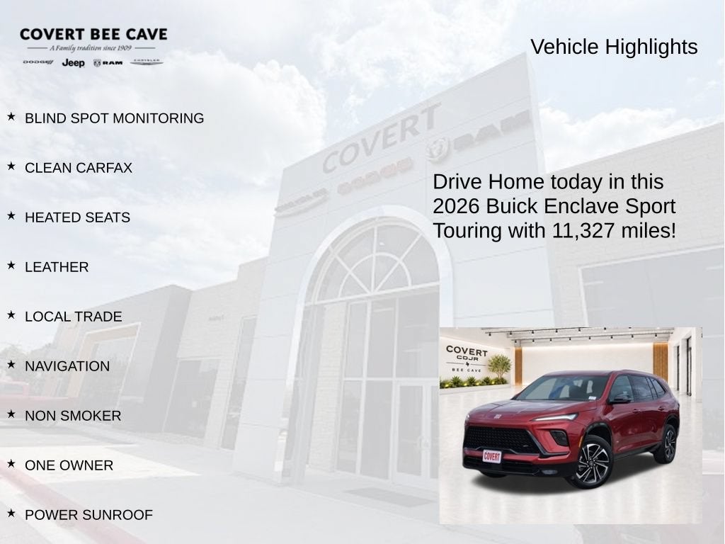 2026 Buick Enclave Sport Touring