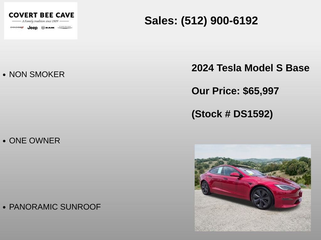 2024 Tesla Model S Base