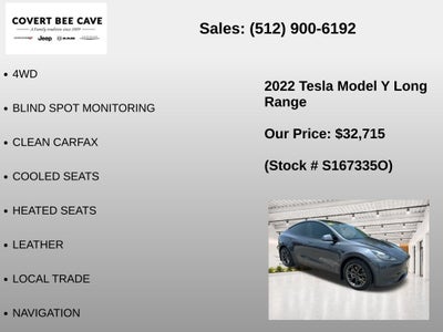 2022 Tesla Model Y Long Range
