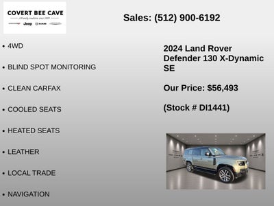 2024 Land Rover Defender 130 X-Dynamic SE