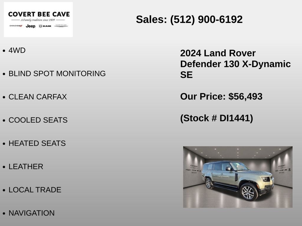 2024 Land Rover Defender 130 X-Dynamic SE