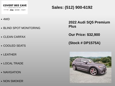 2022 Audi SQ5 Premium Plus quattro