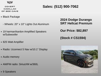 2024 Dodge Durango SRT Hellcat
