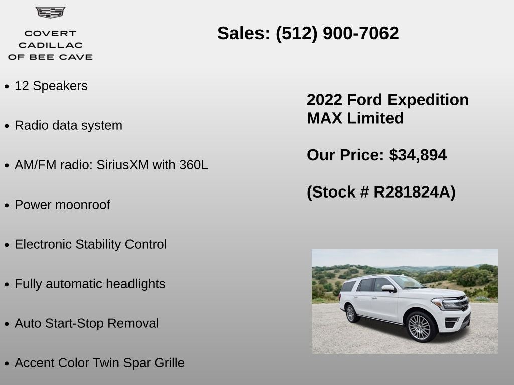 2022 Ford Expedition Max Limited