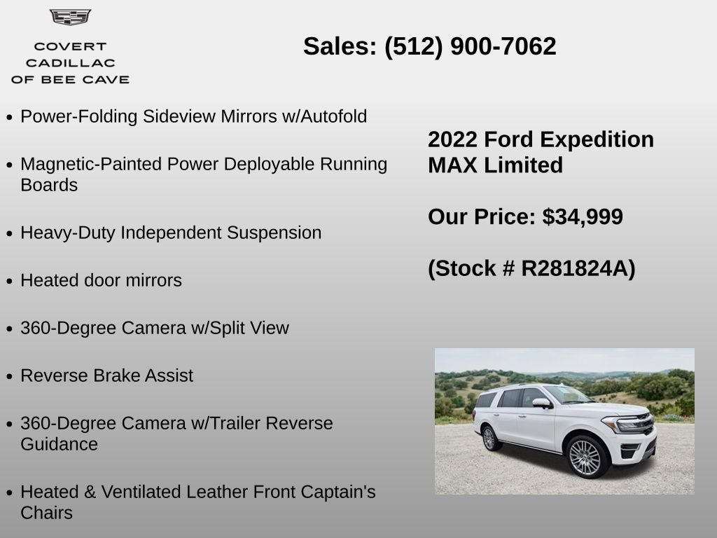 2022 Ford Expedition Max Limited