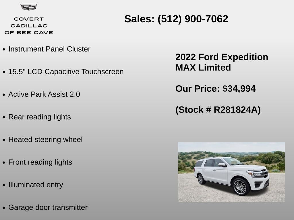 2022 Ford Expedition Max Limited