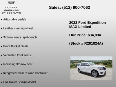 2022 Ford Expedition Max Limited