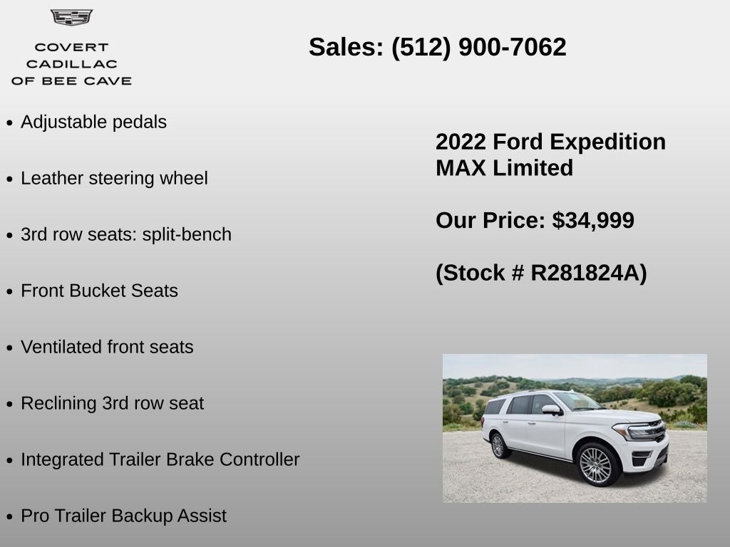 2022 Ford Expedition Max Limited