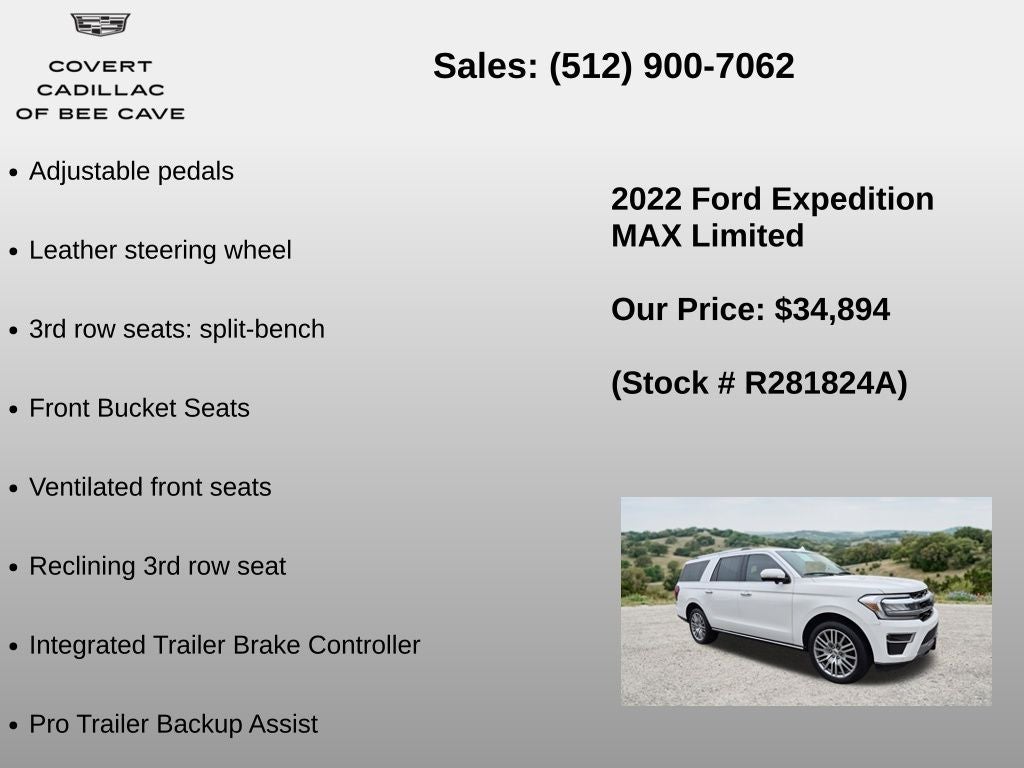 2022 Ford Expedition Max Limited