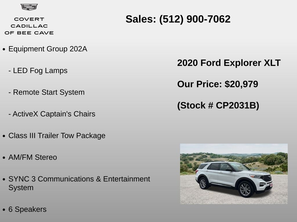2020 Ford Explorer XLT