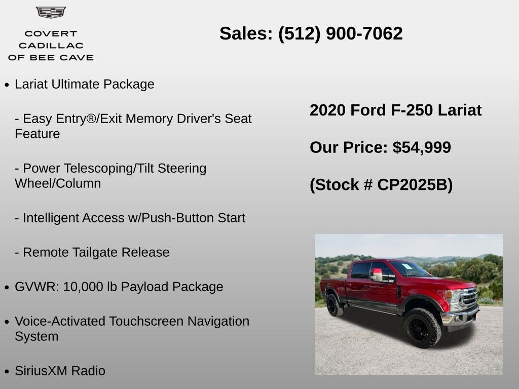 2020 Ford F-250SD Lariat
