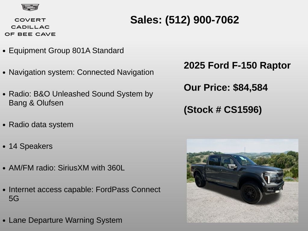 2025 Ford F-150 Raptor