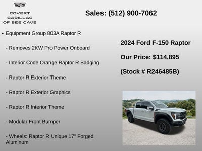 2024 Ford F-150 Raptor