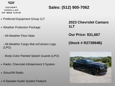 2023 Chevrolet Camaro 1LT