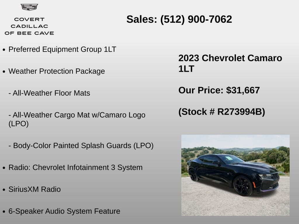 2023 Chevrolet Camaro 1LT