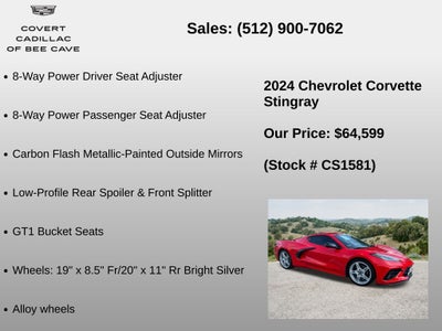 2024 Chevrolet Corvette Stingray 1LT