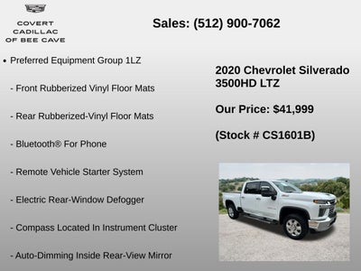 2020 Chevrolet Silverado 3500HD LTZ