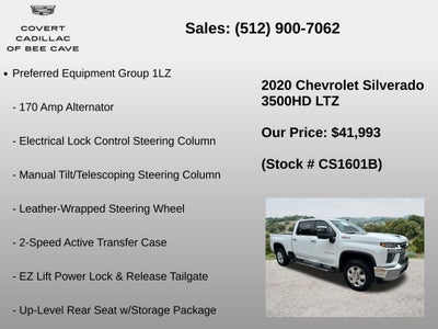 2020 Chevrolet Silverado 3500HD LTZ