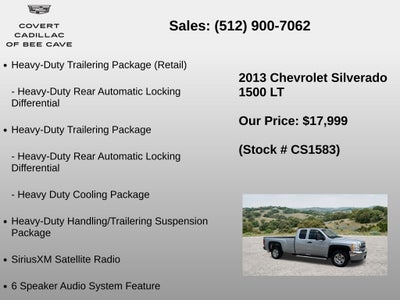 2013 Chevrolet Silverado 1500 LT