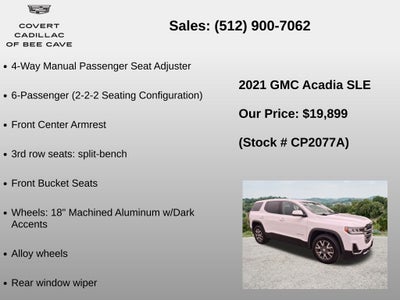 2021 GMC Acadia SLE